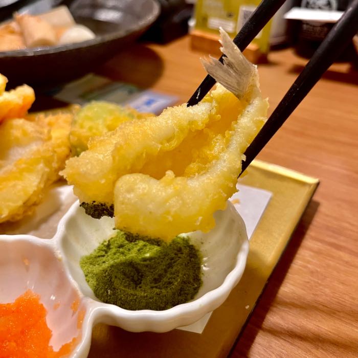 鳥居くぐりの天ぷら2