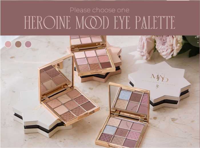 Peony グリッターアイシャドウ5色BOOK型限定BOX 猫ちゃん