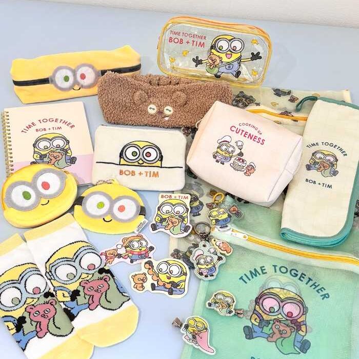 サンキューマートにミニオンズ「ボブ&ティム」コラボ!全23 サンキューマートにミニオンズ「ボブ&ティム」コラボ!全23