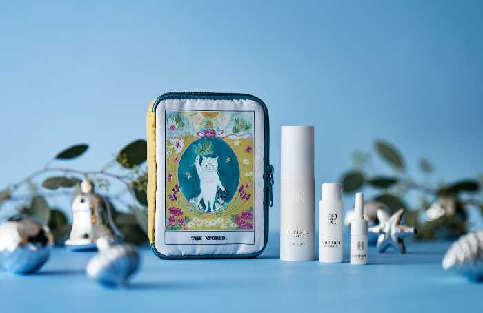 アムリターラ コフレ　ポーチ付 早坂香須子×アムリターラ♡タロット猫ポーチ付き贅沢コフレ