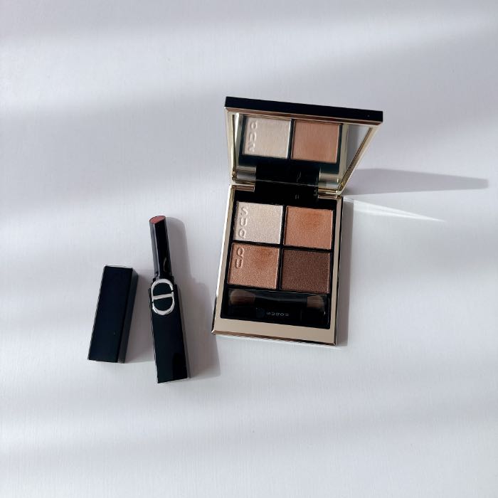 スックとディオールのコスメ