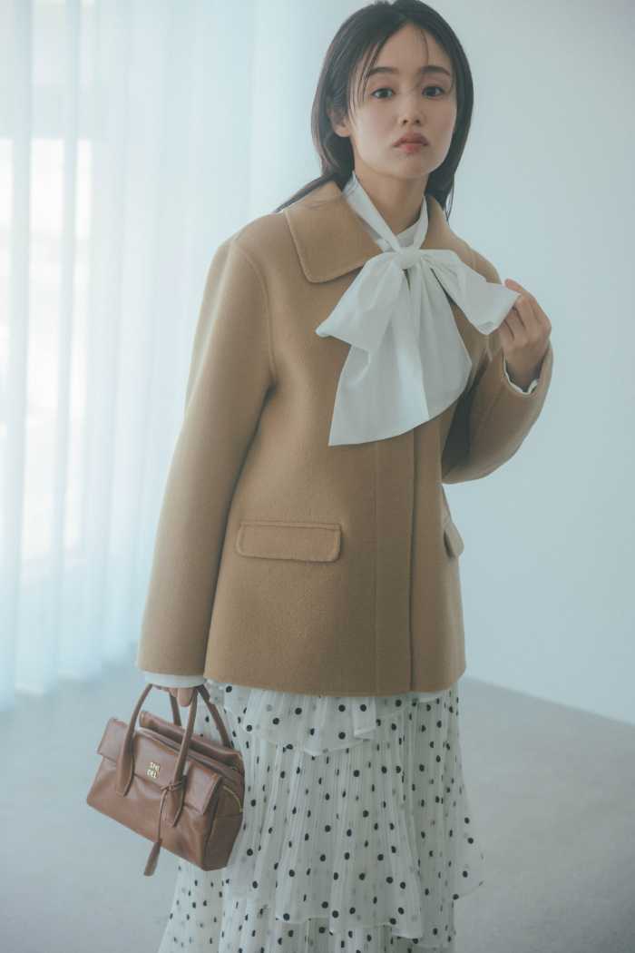 SNIDEL冬コート2025♡藤原さくら着用の全6型先行予約開始：cocotte