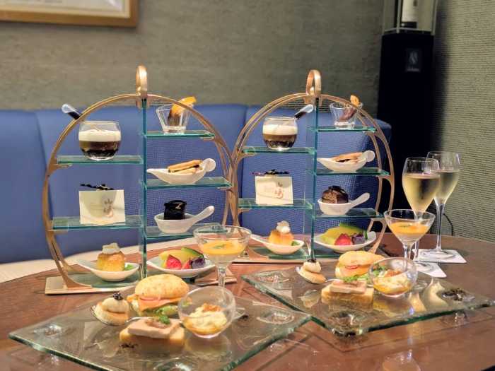 ホテル阪神大阪のナイトアフタヌーンティー①