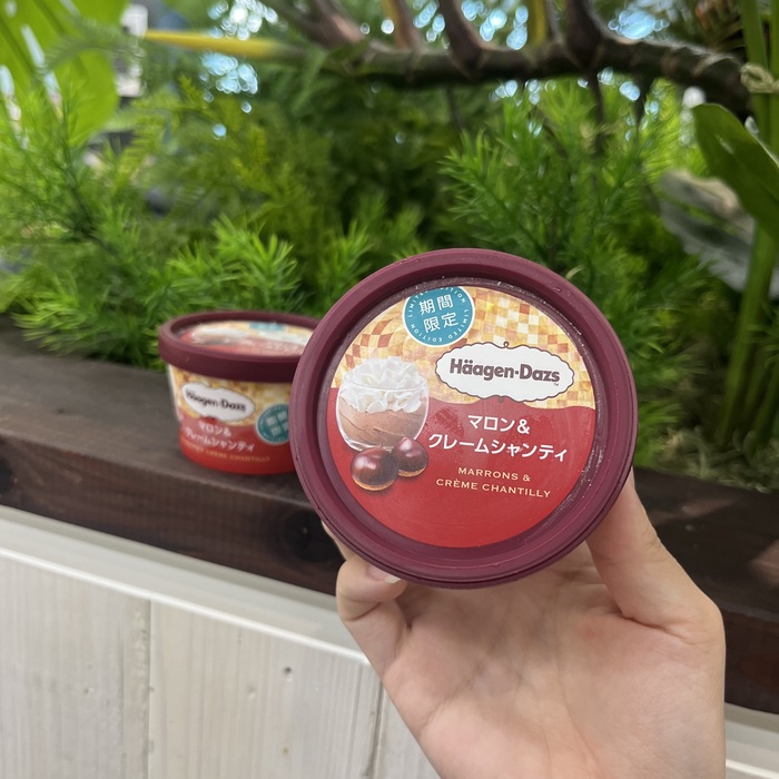 ハーゲンダッツのマロン＆クレームシャンティ②