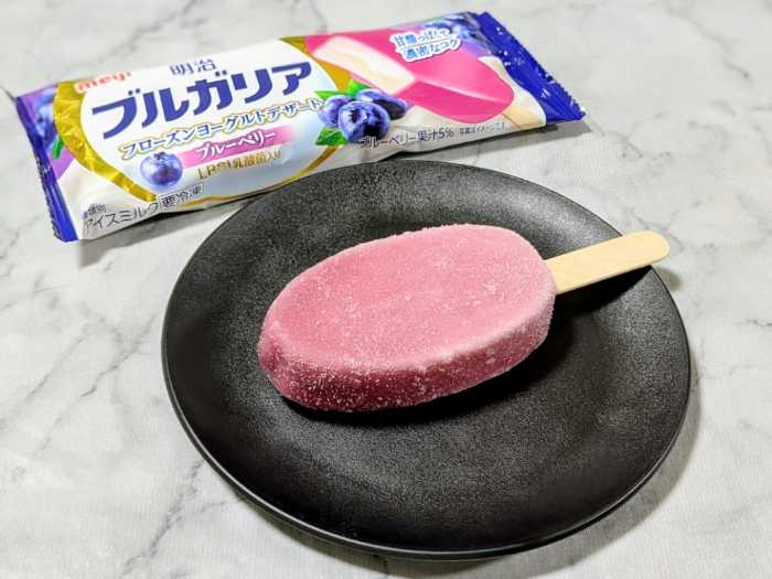 明治ブルガリアのフローズンヨーグルト②