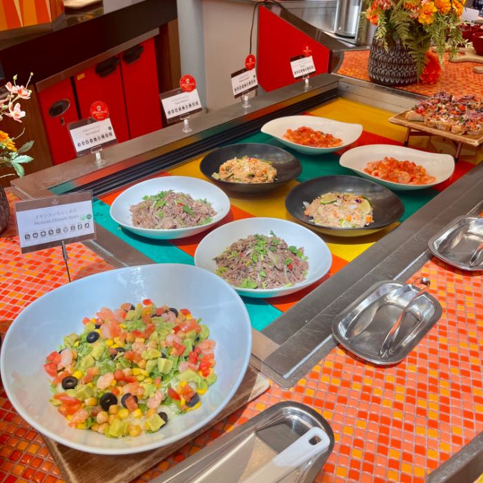 メキシカンフェアの前菜1