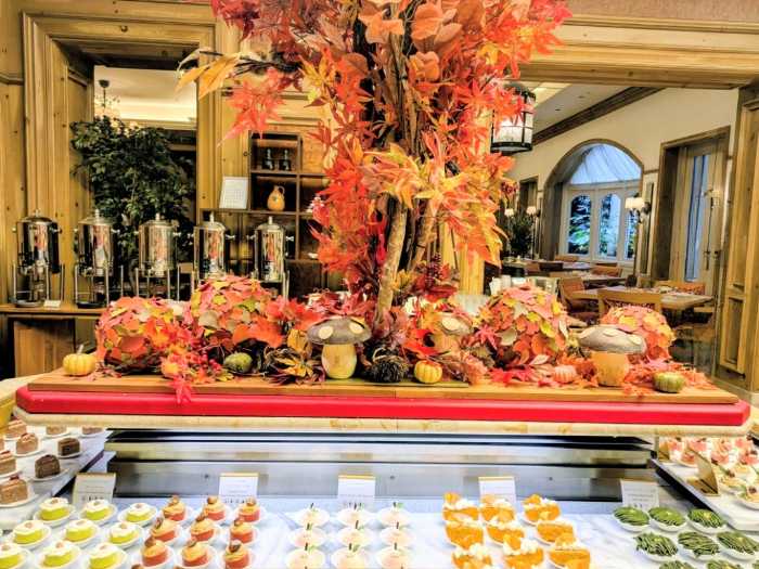 ザ･リッツ･カールトン大阪の秋のアフタヌーンブッフェ①