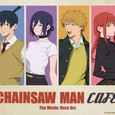 劇場版公開記念♡「チェンソーマンカフェ」限定メニュー＆グッズを