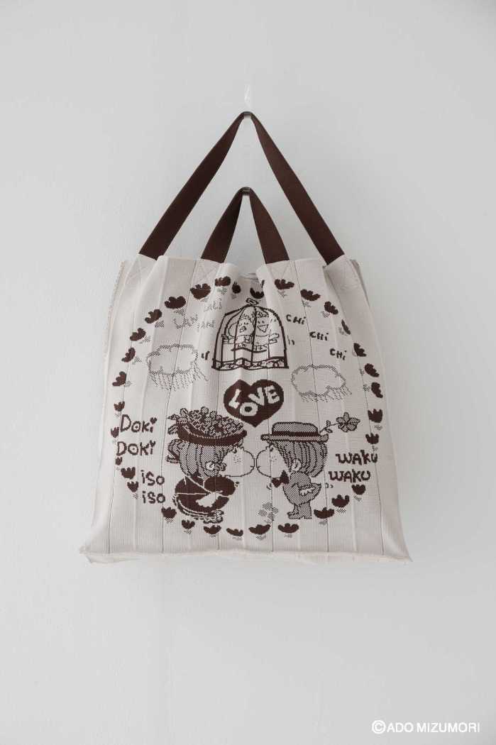 KNT365×水森亜土のコラボバッグが登場！アースフレンドリーな