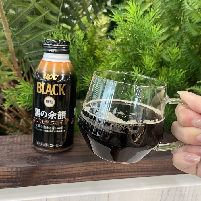 UCCのBLACK無糖 黒の余韻②