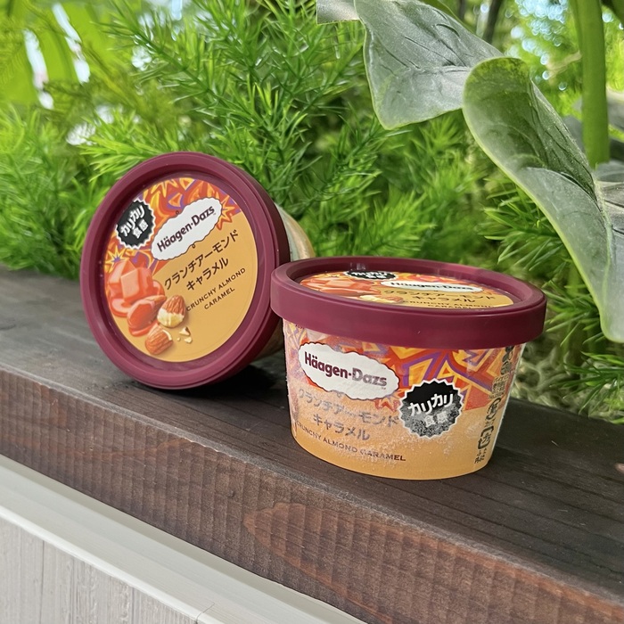 ハーゲンダッツのクランチアーモンドキャラメル①
