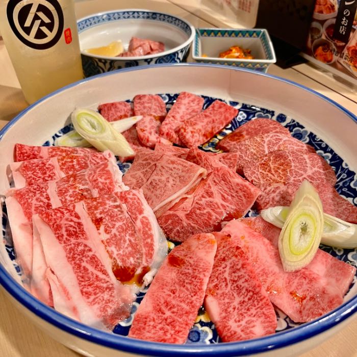 神田精肉店の盛り合わせ