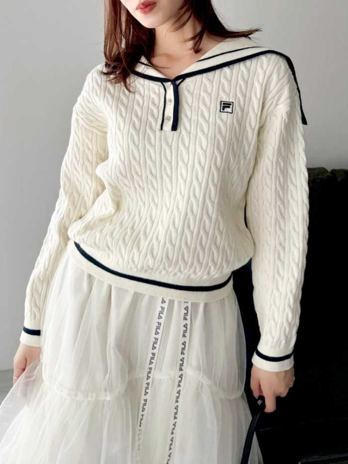 dazzlin × FILA 別注コレクションが登場♡上品スポーツMIXな秋冬