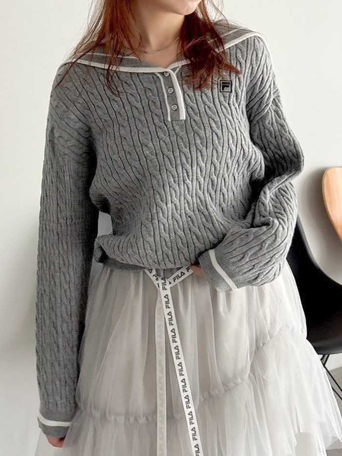 dazzlin × FILA 別注コレクションが登場♡上品スポーツMIXな秋冬