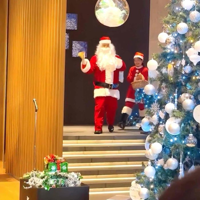 JWマリオット奈良・クリスマス点灯式2025⑦