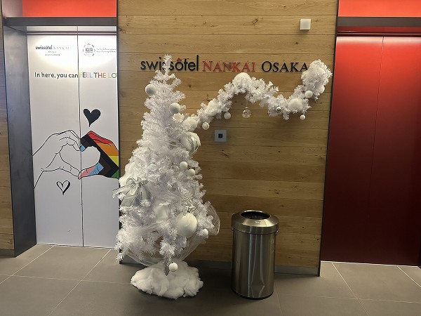 スイスホテル南海大阪 の2025 Xmasです。