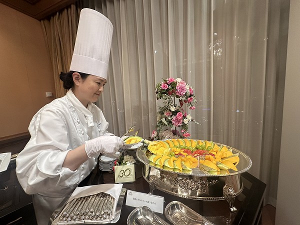 帝国ホテル大阪開業30周年記念です。