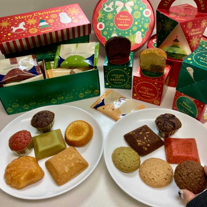 ブールミッシュのクリスマス限定焼菓子ギフト