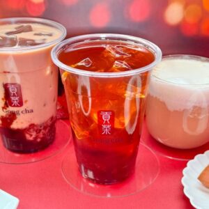 ゴンチャ25ホリデーのドリンク3種