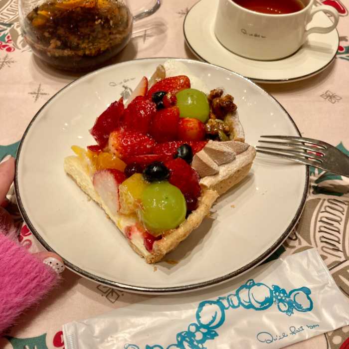 キルフェボンの試食用クリスマスケーキ