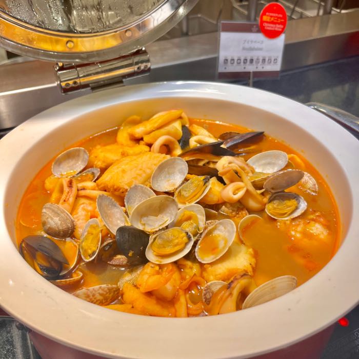 クリスマスブッフェのメイン1