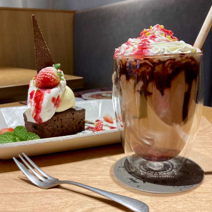 CAFE DULCETのショコラフランボワーズ