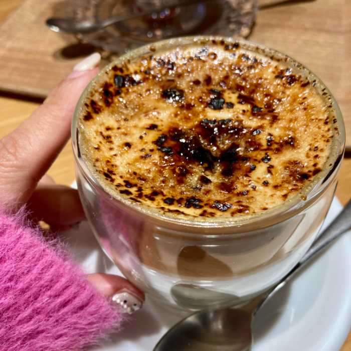 CAFE DULCETのブリュレラテ