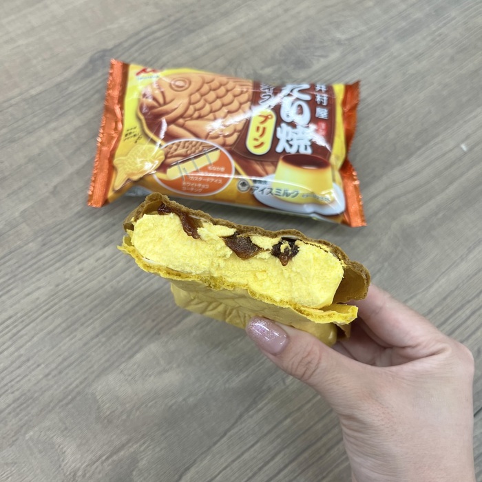井村屋のたい焼きアイスプリン⑧
