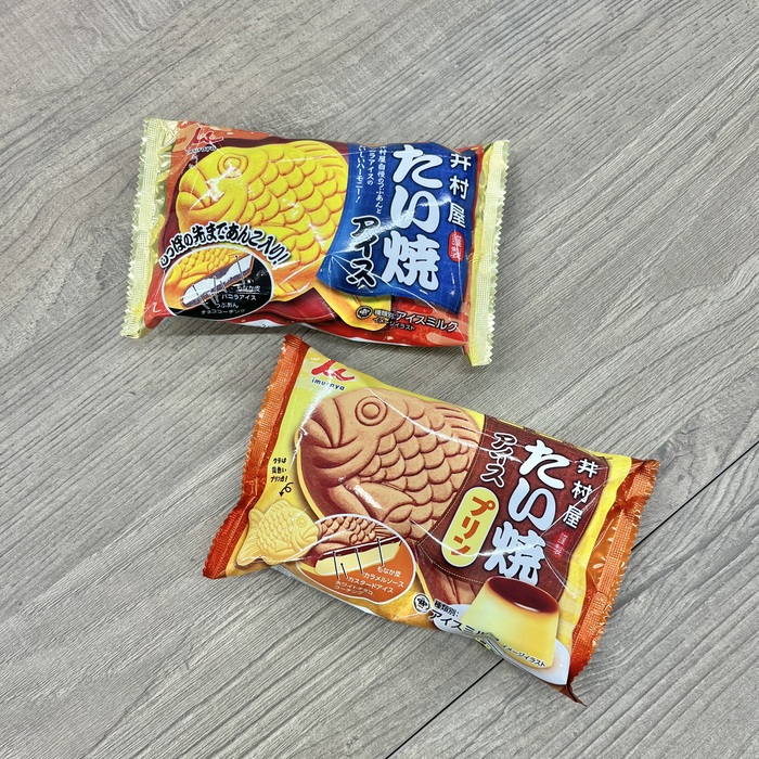 井村屋のたい焼きアイスプリン①