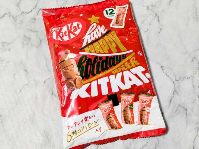 キットカットのホリデイサンタ⑦