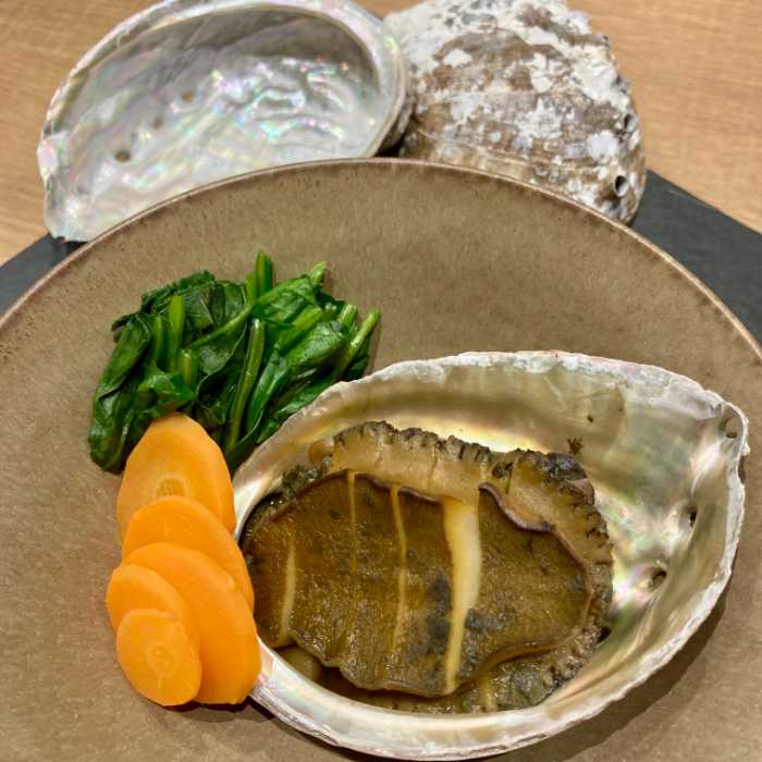 ACSの天然黒あわびのクエだし柔らか煮