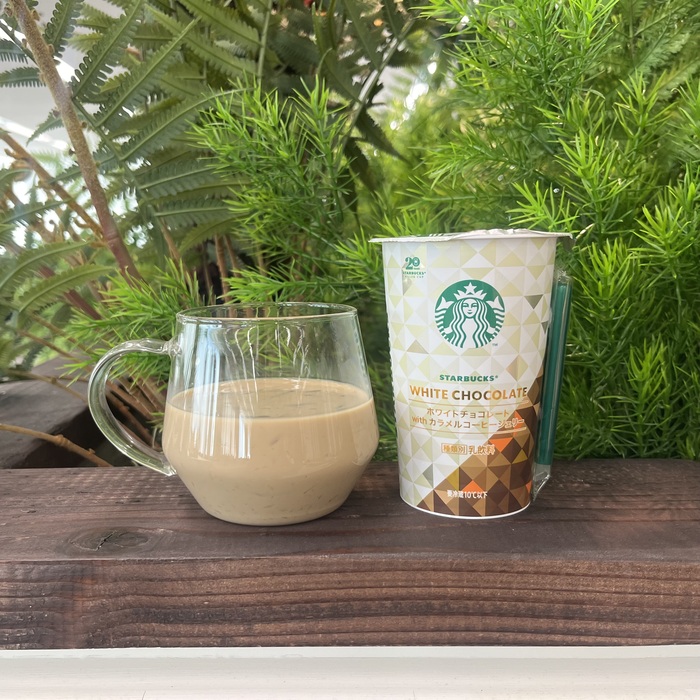 スターバックスのホワイトチョコレート with カラメルコーヒージェリー④