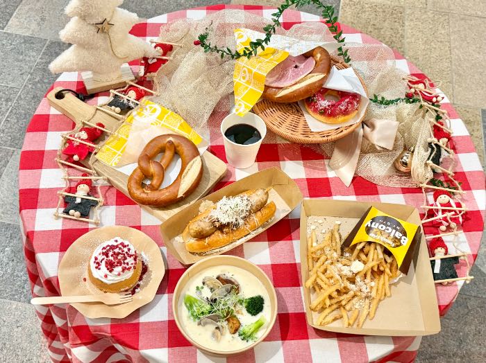 麻布台ヒルズXmasマーケットのグルメ