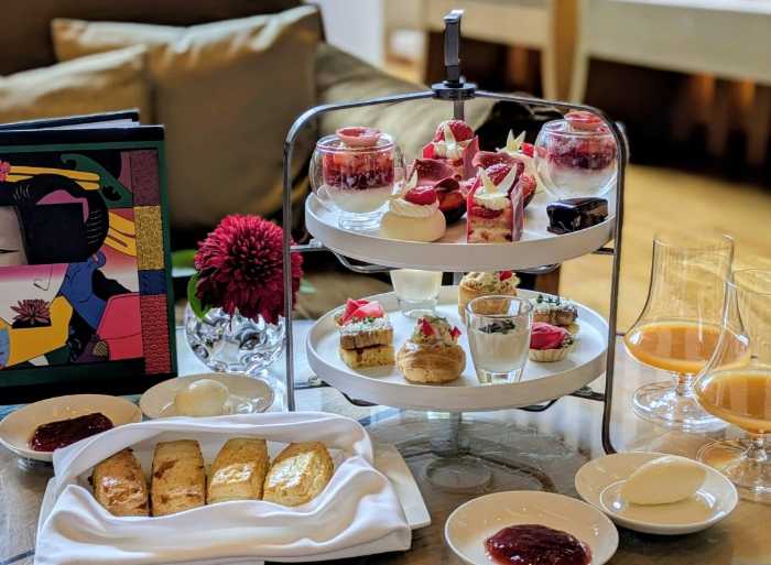 フォーシーズンズホテル京都のストロベリーアフタヌーンティー①