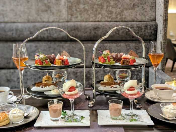 ホテルグランヴィア大阪のアフタヌーンティーセット①