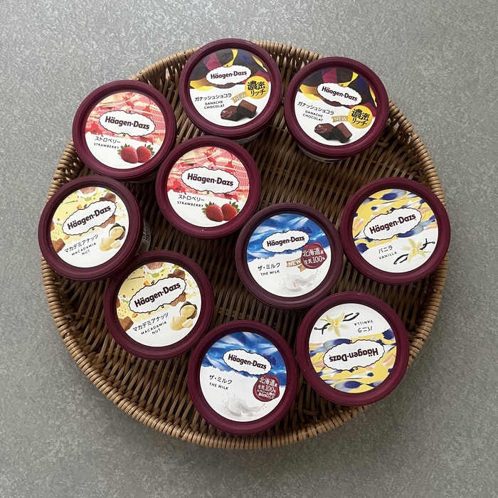 ハーゲンダッツの2025年
BEST５⑫