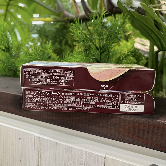 ハーゲンダッツの贅沢いちごミルク⑨