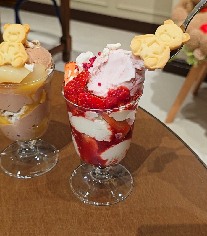 ピケベアカフェのパフェ5