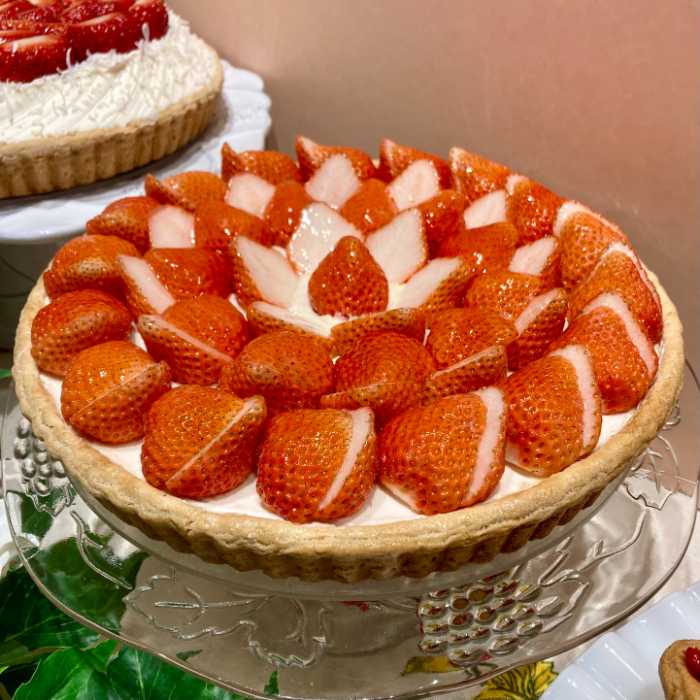 キルフェボンの静岡県産 “桃薫(とうくん)” のタルト