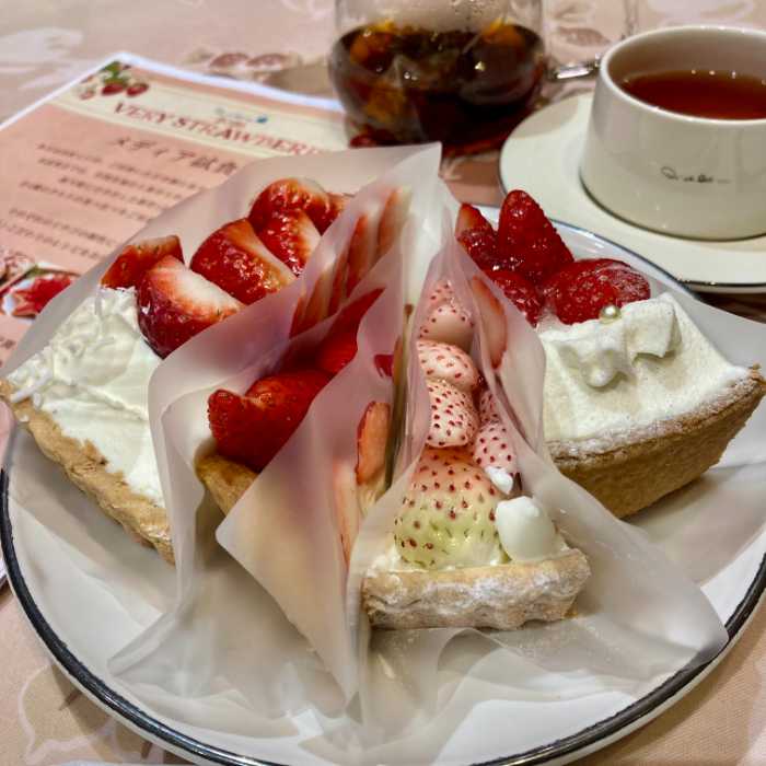 キルフェボンのいちごタルト4種類