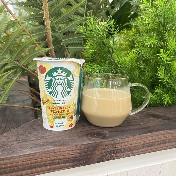 スターバックスのDELIGHT ME™ ゆずハニーティーラテ③