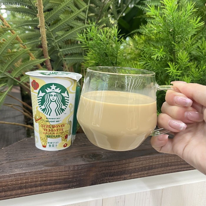 スターバックスのDELIGHT ME™ ゆずハニーティーラテ④