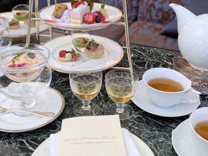 ウェスティンホテル大阪のストロベリープリンセスアフタヌーンティー②