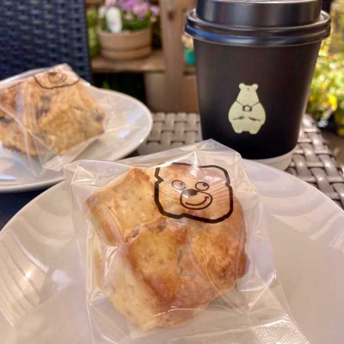 Dear...Sconeのプレーンスコーンとざらめチョコチップスコーン