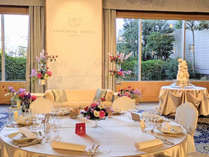 帝国ホテル大阪のウエディング④
