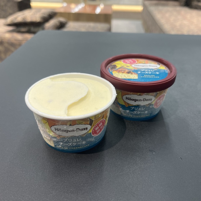 ハーゲンダッツのブリュレチーズケーキ⑧