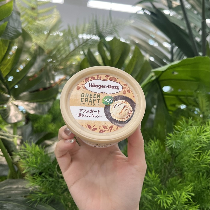 ハーゲンダッツのグリーンクラフトアフォガート②