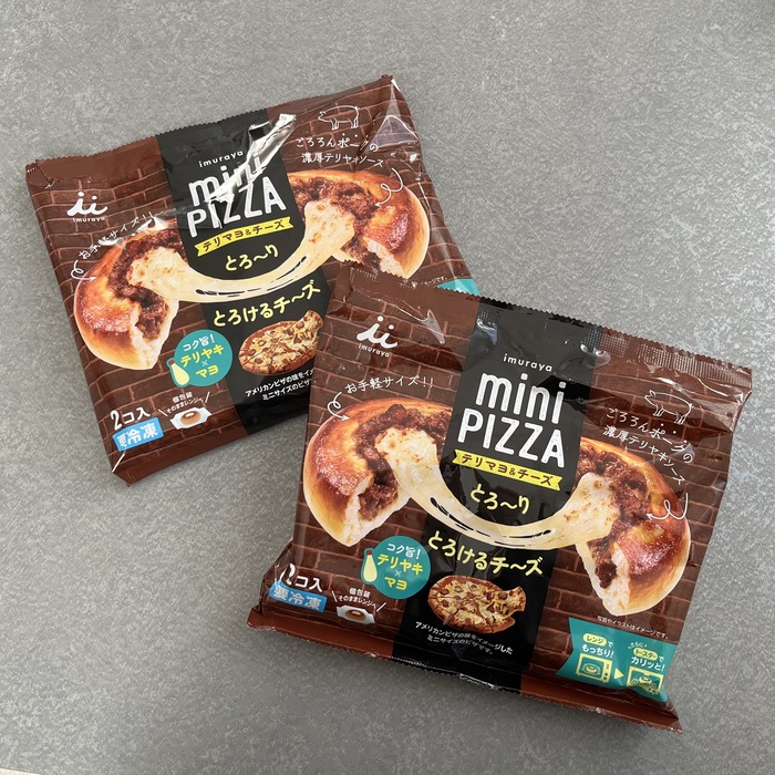 井村屋のmini PIZZAテリマヨ&チーズ③