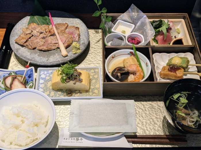 牛カツ京都勝牛の朝食⑤