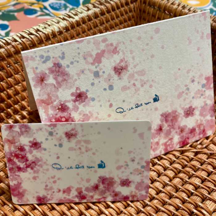 キルフェボン初の桜デザイン限定ギフトカード